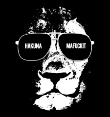 T-Shirt Hackuna Mafuckit Lion