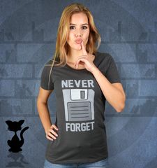 Damen T-Shirt Never Forget