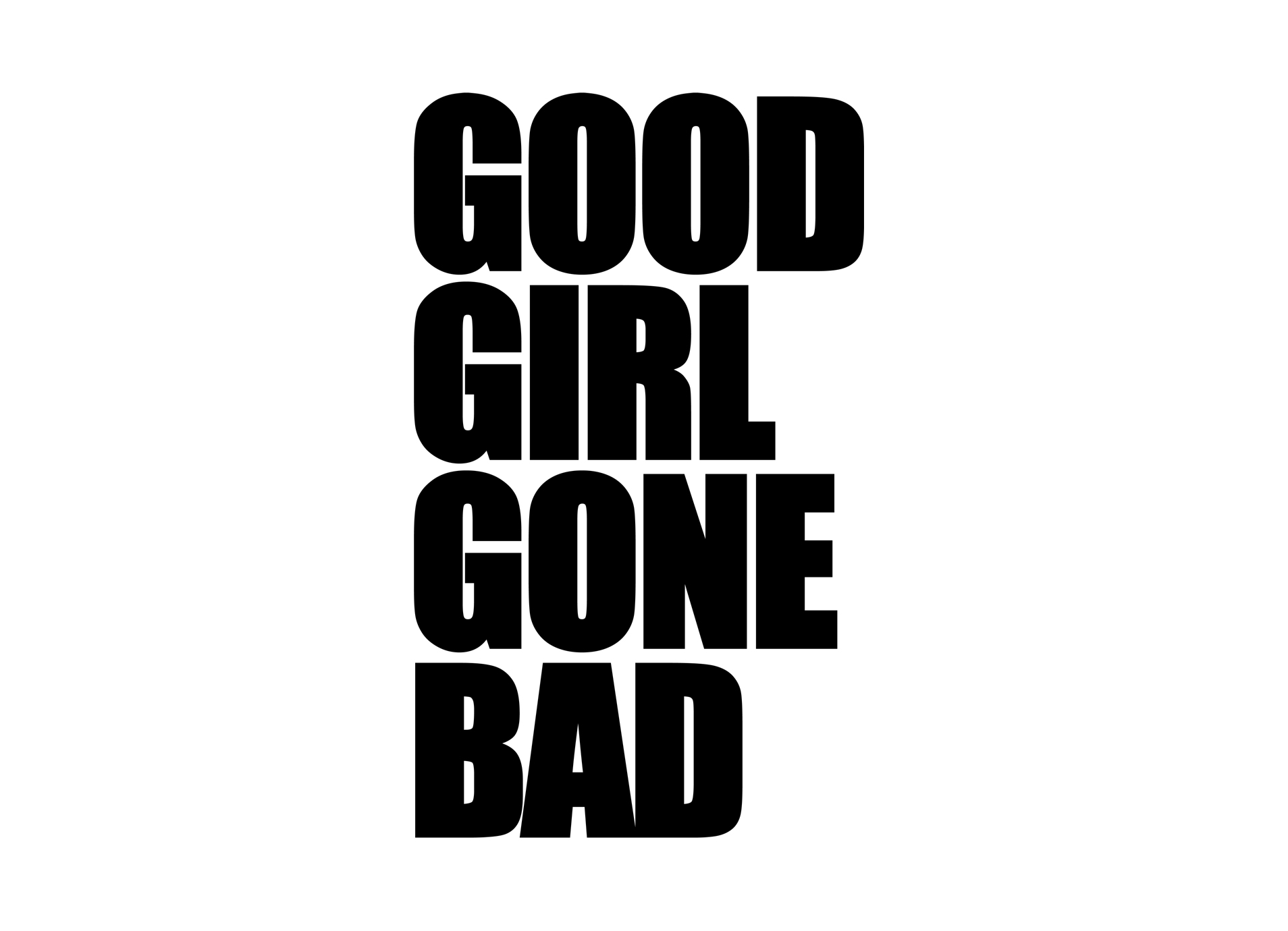 Good Girl Gone Bad | Designer & Fun T-Shirts | Likoli