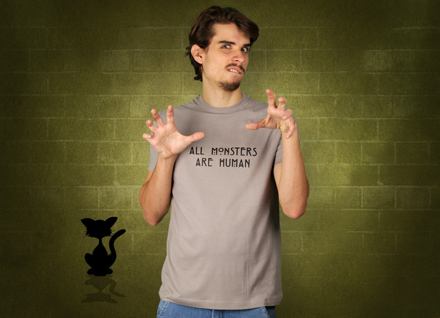 Herren T-Shirt All Monsters Are Human