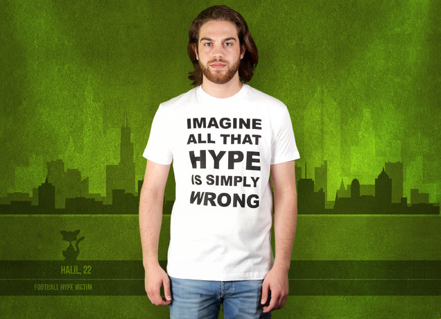 Herren T-Shirt All that Hype Is Simply Wrong