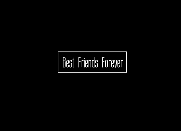 T-Shirt BFF Best Friends Forever Boxed