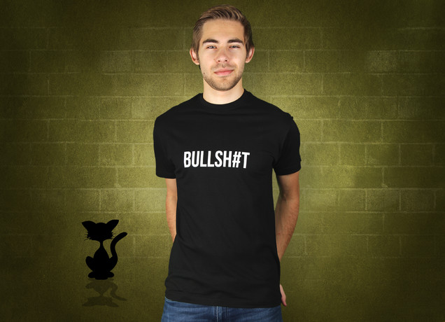 Herren T-Shirt Bullsh#t