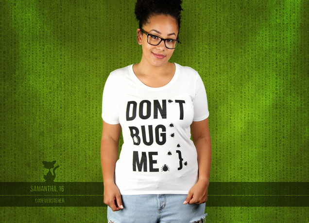 Damen T-Shirt Don't Bug Me
