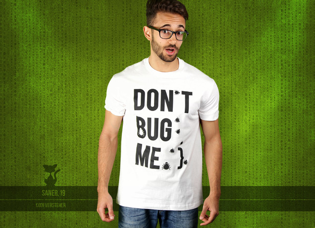 Herren T-Shirt Don't Bug Me