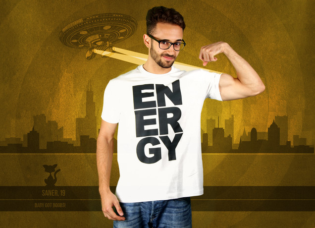 Herren T-Shirt Energy