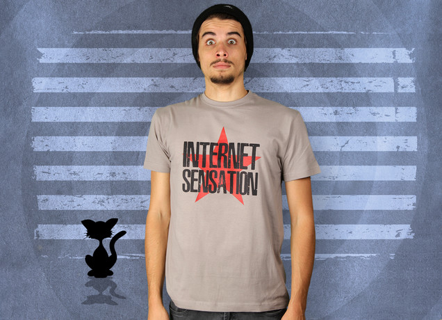 Herren T-Shirt Internet Sensation