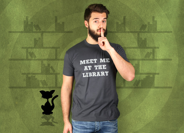 Meet Me At The Library T-Shirt