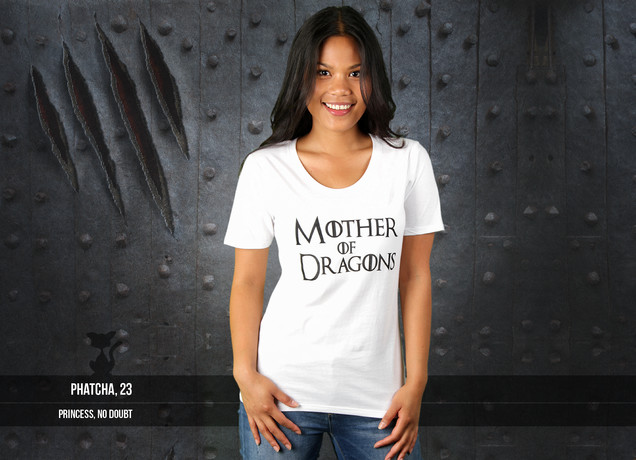 Damen T-Shirt Mother Of Dragons
