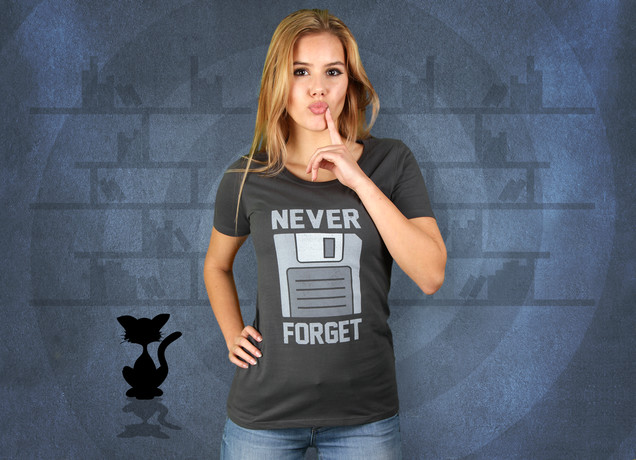 Damen T-Shirt Never Forget