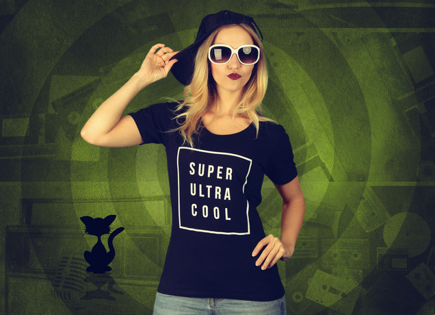 Damen T-Shirt Super Ultra Cool
