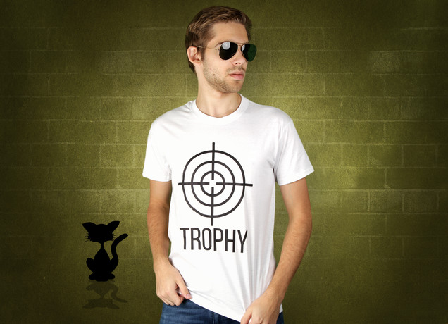 Herren T-Shirt Trophy Target