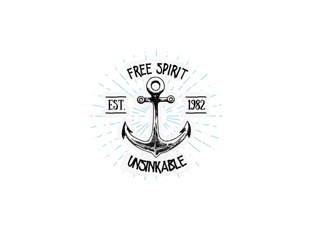 T-Shirt Unsinkable Free Spirit