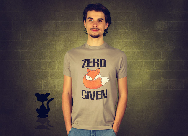Herren T-Shirt Zero Fox Given