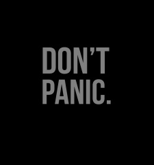 T-Shirt Don't Panic