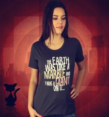 Damen T-Shirt Earth Like A Marble