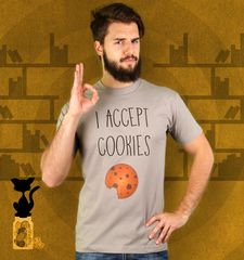 Herren T-Shirt I Accept Cookies