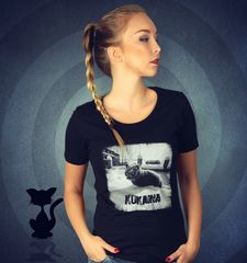 Damen T-Shirt Kokaina