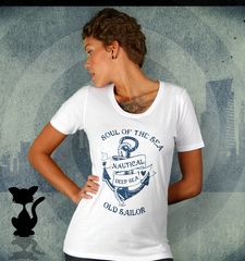 Damen T-Shirt Old Sailors T Shirt