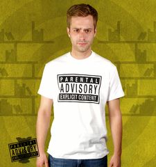 Herren T-Shirt Parental Advisory