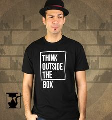 Herren T-Shirt Think Outside The Box