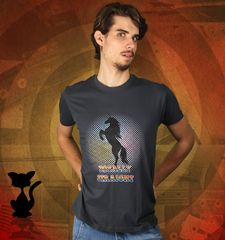 Herren T-Shirt Totally Straight Unicorn