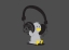 Design Headphone Tweety