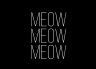 T-Shirt Meow Meow Meow