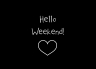 T-Shirt Hello Weekend