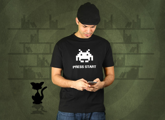 8Bit Press Start T-Shirt