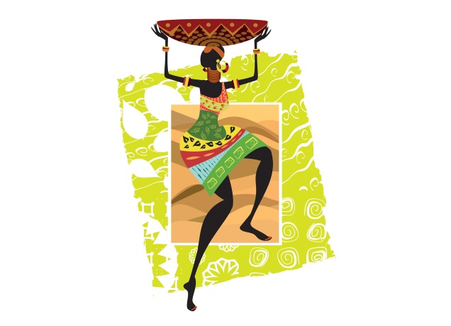 Design African Woman