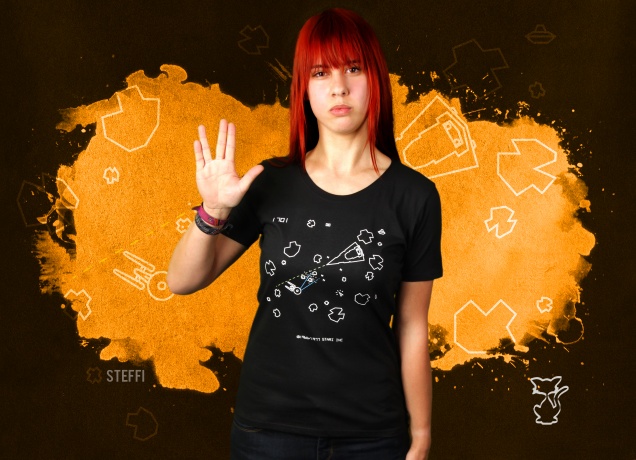 Damen T-Shirt Asteroids For Geeks & T-Shirts