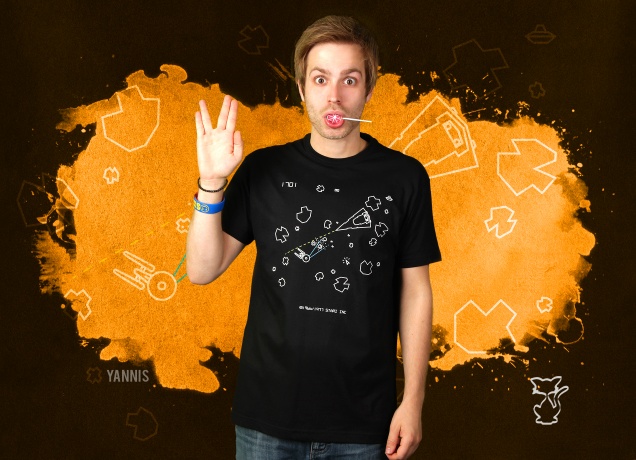 Herren T-Shirt Asteroids For Geeks & T-Shirts