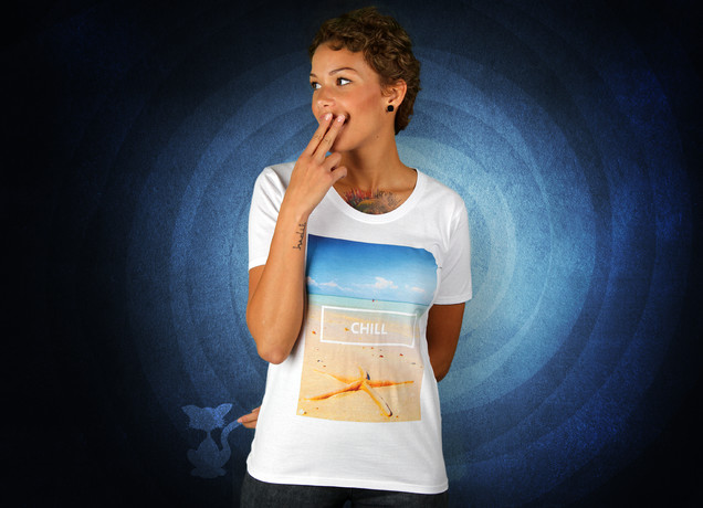 Damen T-Shirt Chill