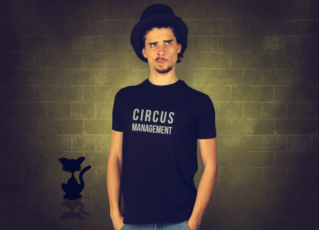 Herren T-Shirt Circus Management