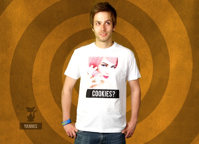 Herren T-Shirt Cookies?