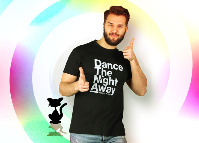 Herren T-Shirt Dance The Night Away