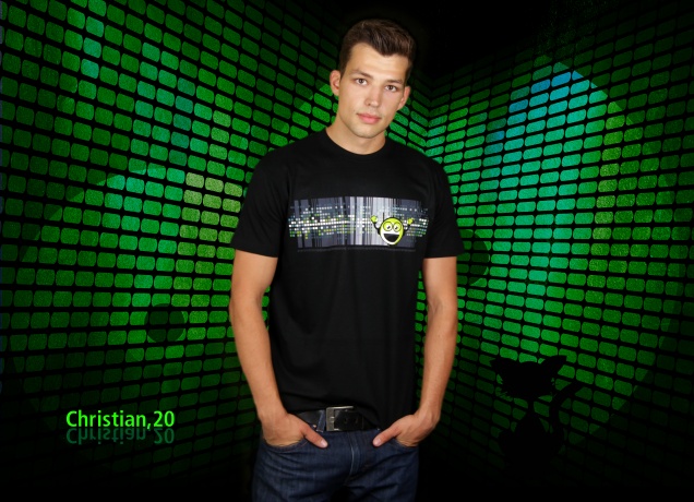 Herren T-Shirt Digital