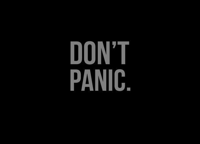 T-Shirt Don't Panic