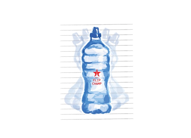 T-Shirt Epic Watter Bottle Flip Champ