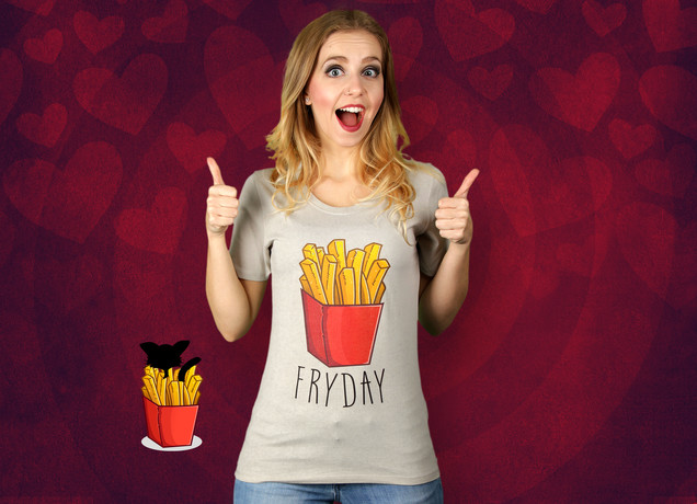 Damen T-Shirt FryDay