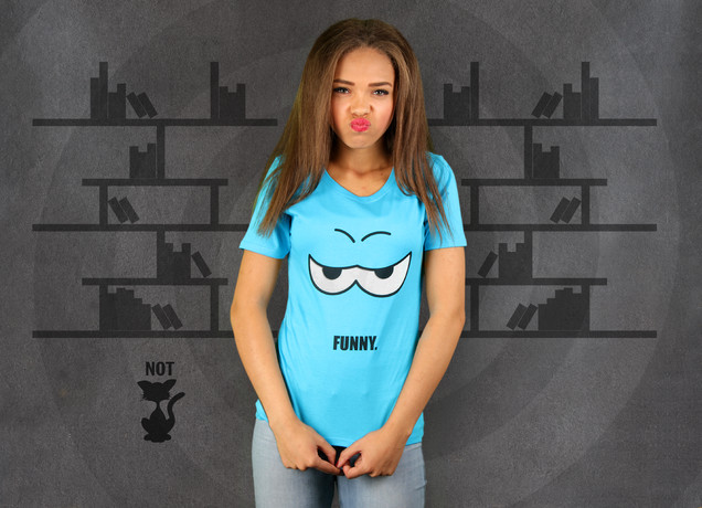 Damen T-Shirt Grumpy T-Shirt