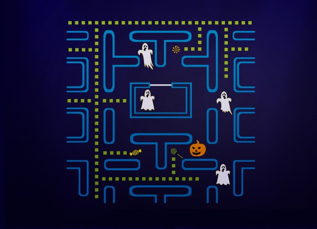 T-Shirt Halloween Arcade