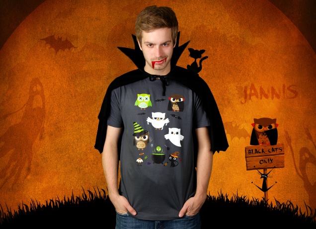 Halloween Owls T-Shirt