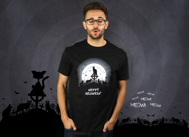 Happy Meoween' T-Shirt