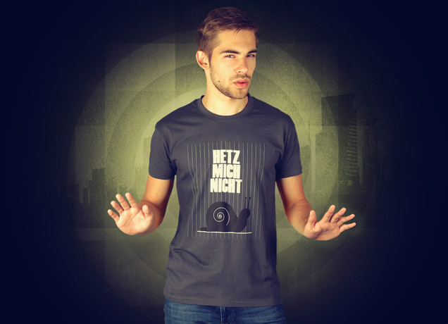 Herren T-Shirt Hetz Mich Nicht