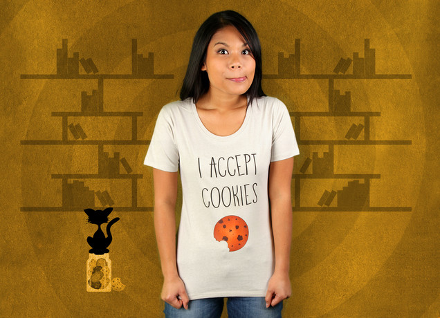 Damen T-Shirt I Accept Cookies