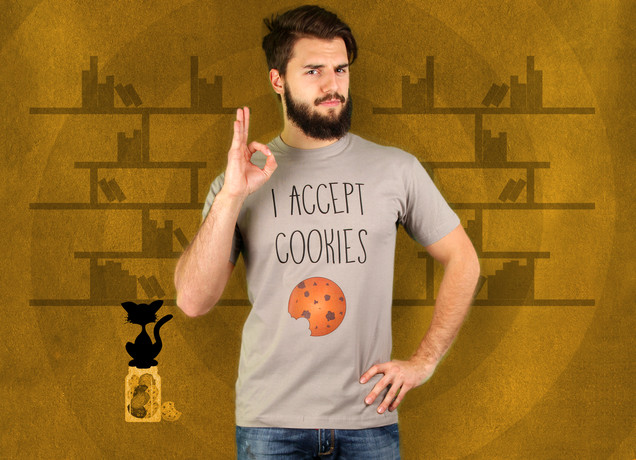 Herren T-Shirt I Accept Cookies