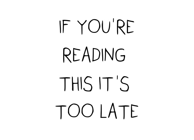 If your reading this