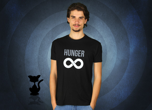 Herren T-Shirt Infinite Hunger